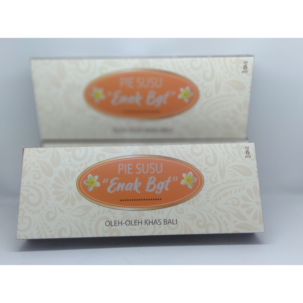 

Pie susu ENAK BANGET Bgt Oleh Oleh Khas Bali isi 6 pcs