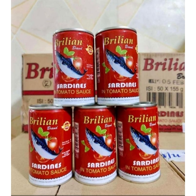 

SARDEN BRILIAN 155GR/IKAN KALENG