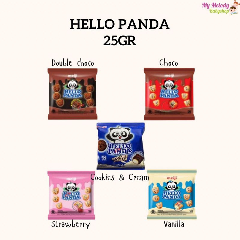 

Hello Panda Biscuit / Biskut Hello Panda 25g