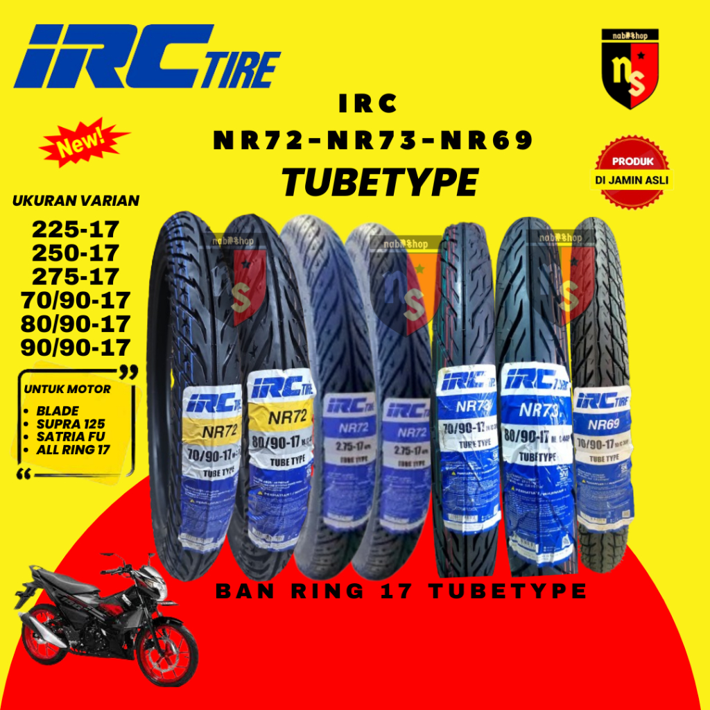 Vrimas00 - BAN DONAT CORSA TERMINATOR RING 17 - Ban Motor Ring 17 Ukuran 90/80, 80/90, 80/80, 70/90