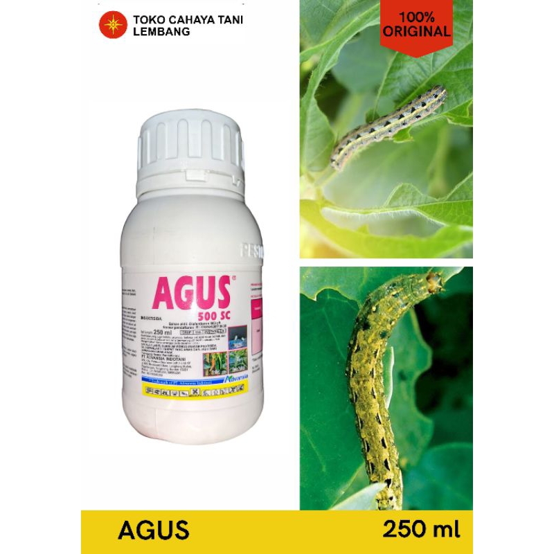 agus 500 ec 250 ml insektisida pembasmi kutu kebul, tungau