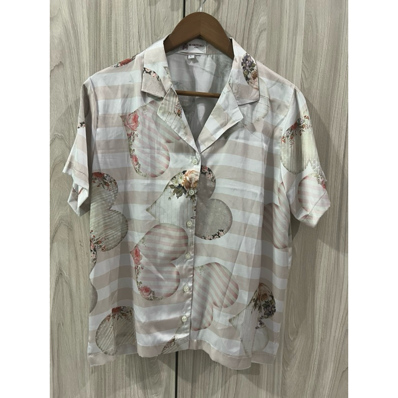 PRELOVED Blouse Satin