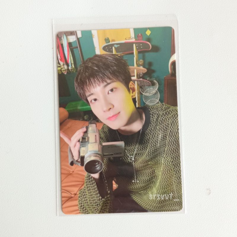 [BACA DESKRIPSI] Photocard PC Seventeenth Heaven 17th 5:26 Ver Wonwoo Handycam Seventeen