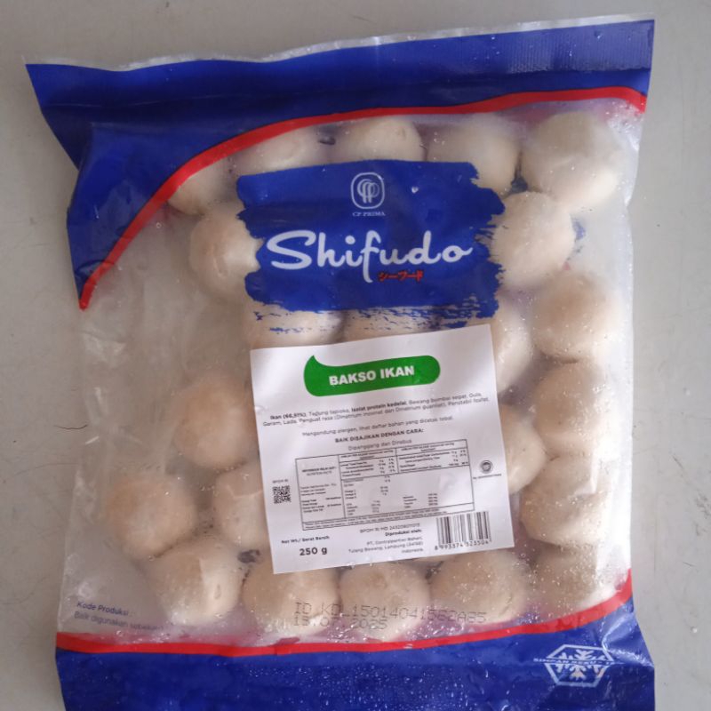 

Shifudo bakso ikan 250gram