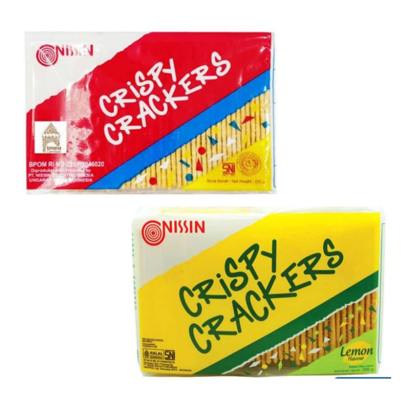 

NISSIN Crispy Crackers original lemon