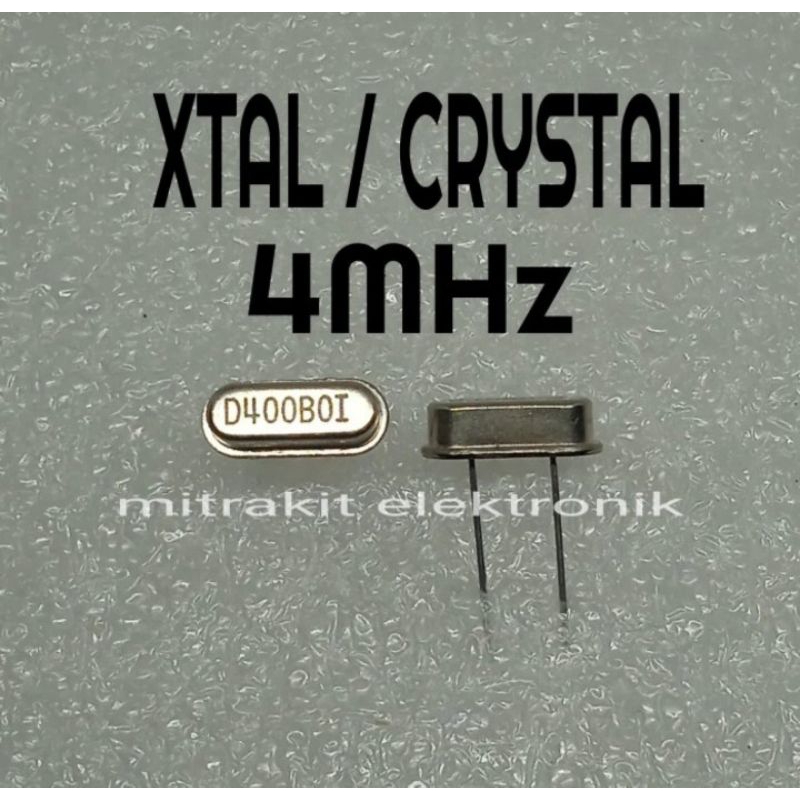Crystal oscillator Kristal 4MHz xtal oscillator 4MHz