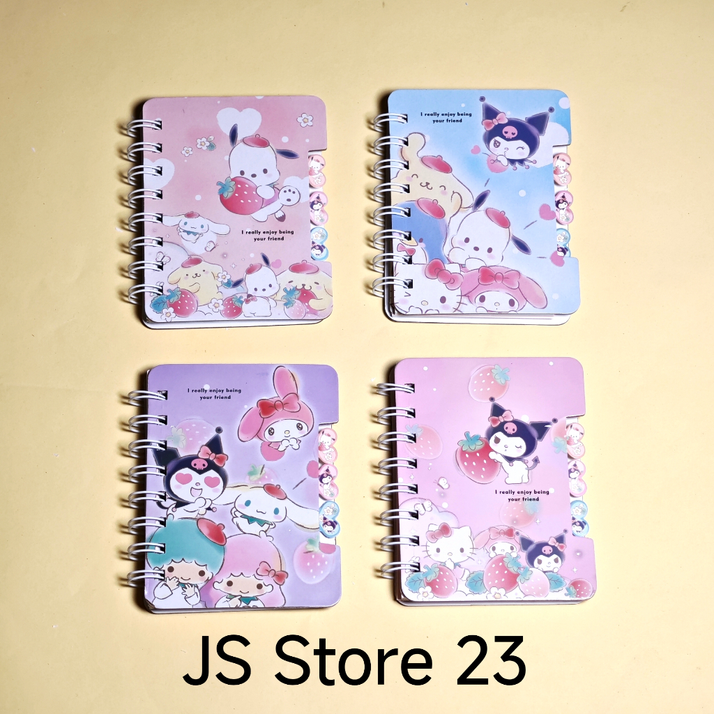 

Notebook Spiral Kecil Karakter Sanrio Kuromi / Buku Notes Spiral Karakter Fancy Sanrio Kuromi / Buku Catatan Kecil Sanrio Kuromi
