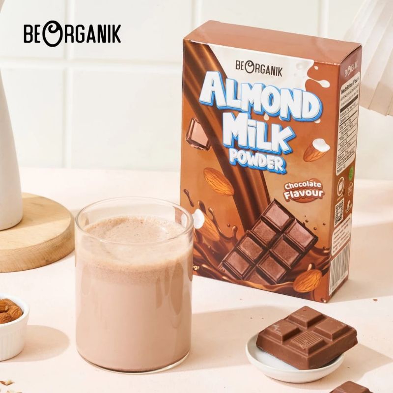 

Beorganic Almond Milk Powder Chocolate (No Sugar) / Susu Almond Bubuk 175g