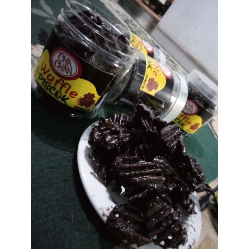 

WAFFLE PISCOK SALUT COKELAT KRUNCHYY