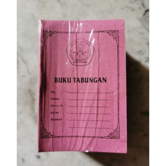 

buku tabungan 1 pk isi 1 buku ART Y5E5