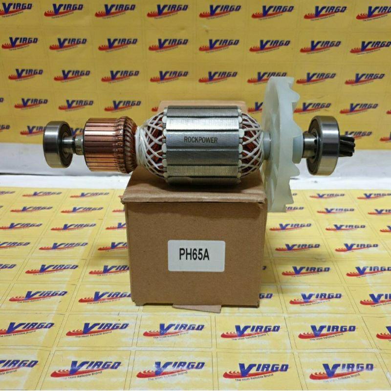 PH65A VIRGO ARMATURE ANGKER MESIN BOBOK BETON DEMOLITION HAMMER HITACHI HIKOKI PH 65A PH 65 A