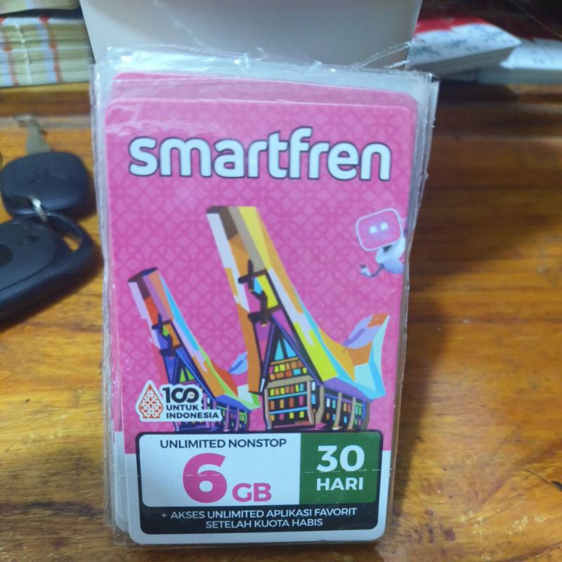 Voucher smartfren 6GB nonstop