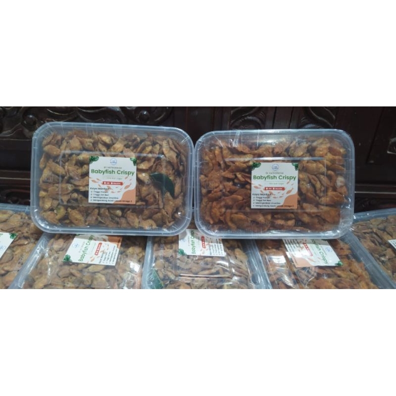 

Babyfish/Pepetek Crispy 250gr