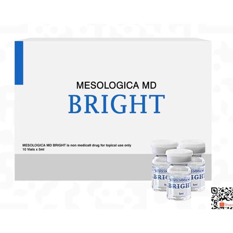 MD BRIGHT MENCERAHKAN WAJAH MRS BRIGHT MESO LOGICA 1vial ecer korea