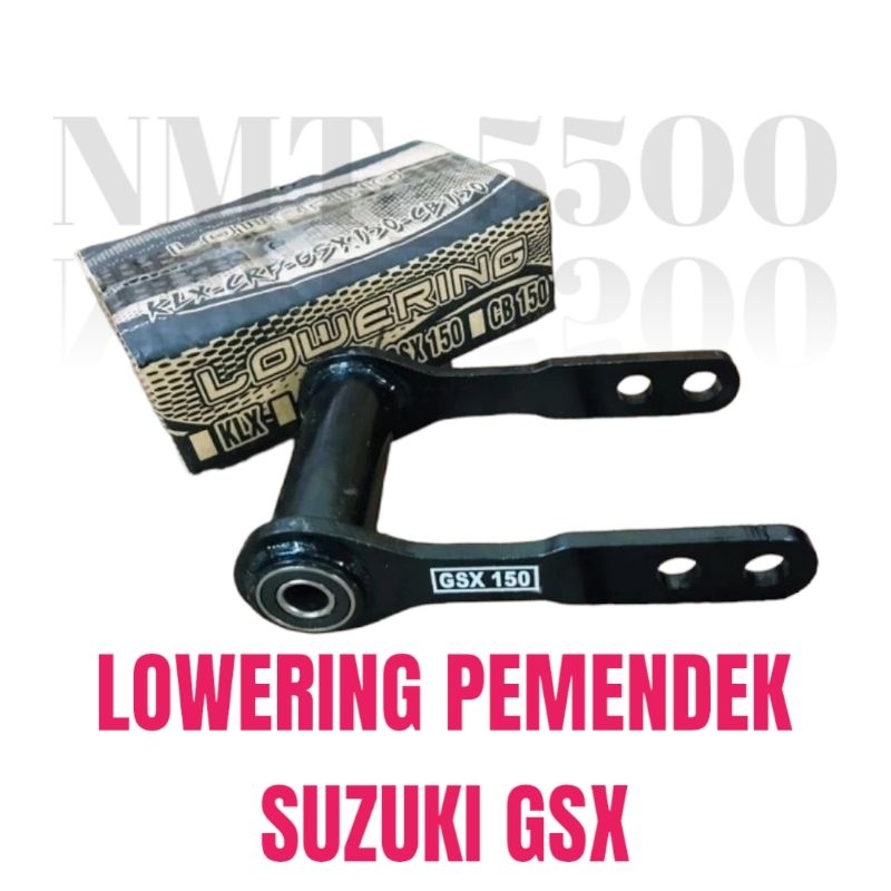 LOWERING KIT GSX R150 PEMENDEK SHOCK BELAKANG GSX LOWERING MOTORCYCLE GSX