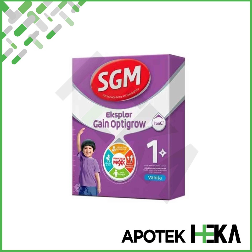Grosir  SGM Eksplor Gain Optigrow 4 g Vanila  Susu Pertumbuhan
