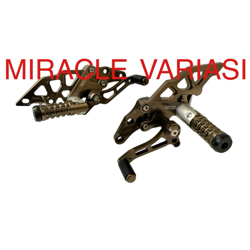 FOOTSTEP UNDERBONE CB150R NUI CB 150R NUI RACING CB150 R NUI MONSTER LIPAT
