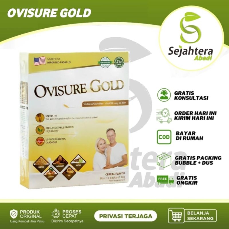 

OVISURE GOLD MILK SUSU UNTUK KESEHATAN TULANG DAN SENDI YANG SEHAT 100% IMPORT USA