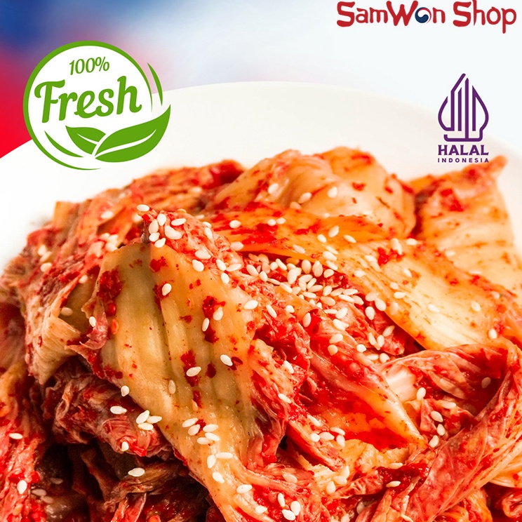 

k5 Murah Banget KIMCHI SAWI FRESH PLAZA KOREA 1 KG ORIGINAL KOREAN FOOD FRESHLY MADE MAKANAN KOREA RASA LEZAT E48