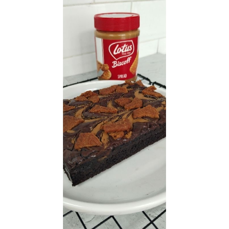 

Fudgy Brownies Biscoff
