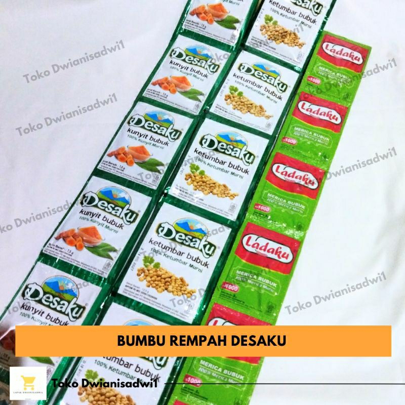 

6 PCS Bumbu Desaku Ladaku | Ketumbar Bubuk | Kunyit Bubuk