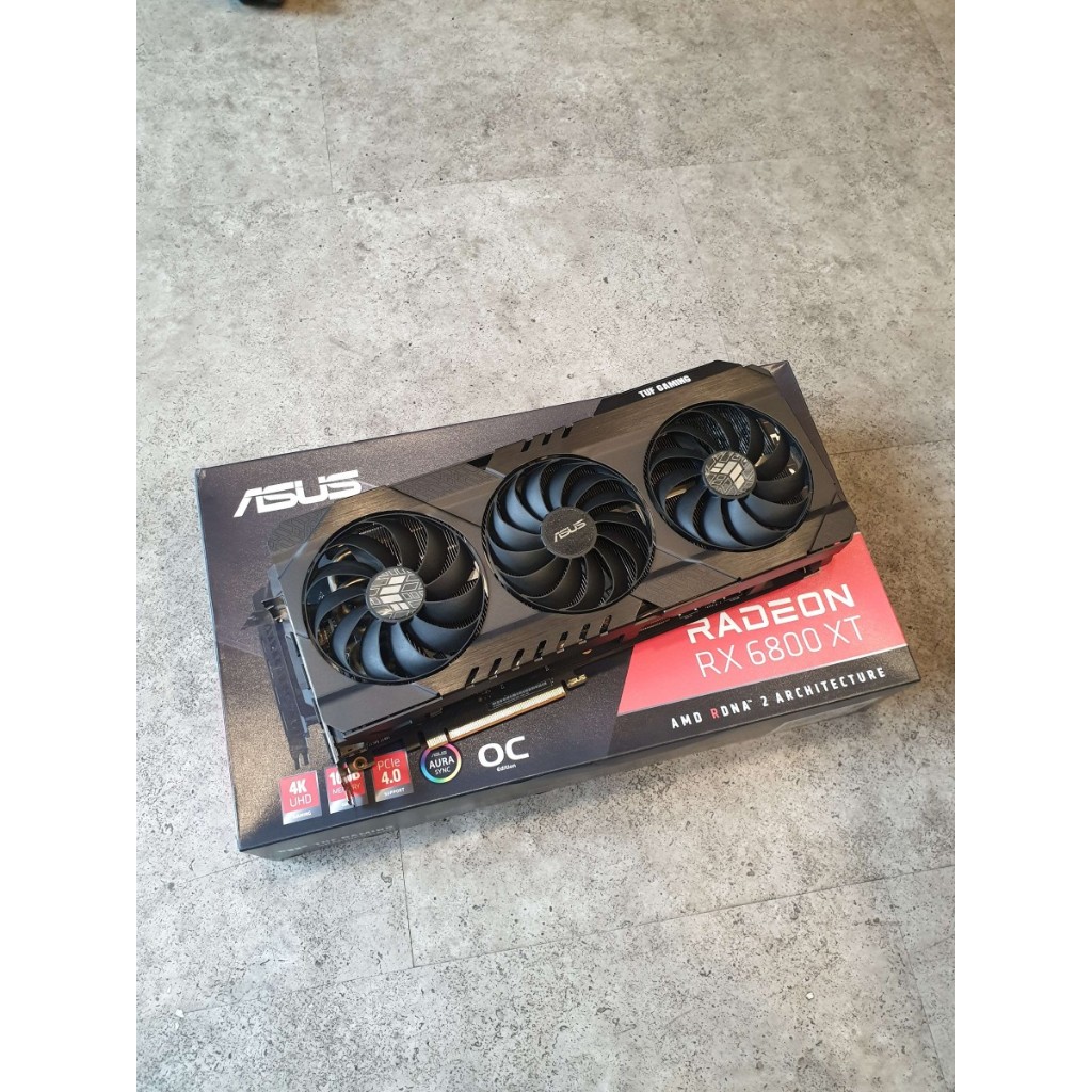 ASUS TUF GAMING RX 6800 XT OC 16GB DDR6 256BIT RADEON VGA / RX 6800XT