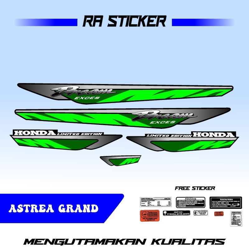 [COD] STRIPING ASTREA GRAND, STRIPING DREAM, ASTREA GRAND, STRIPING ASTREA TERBARU, STRIPING ASTREA 