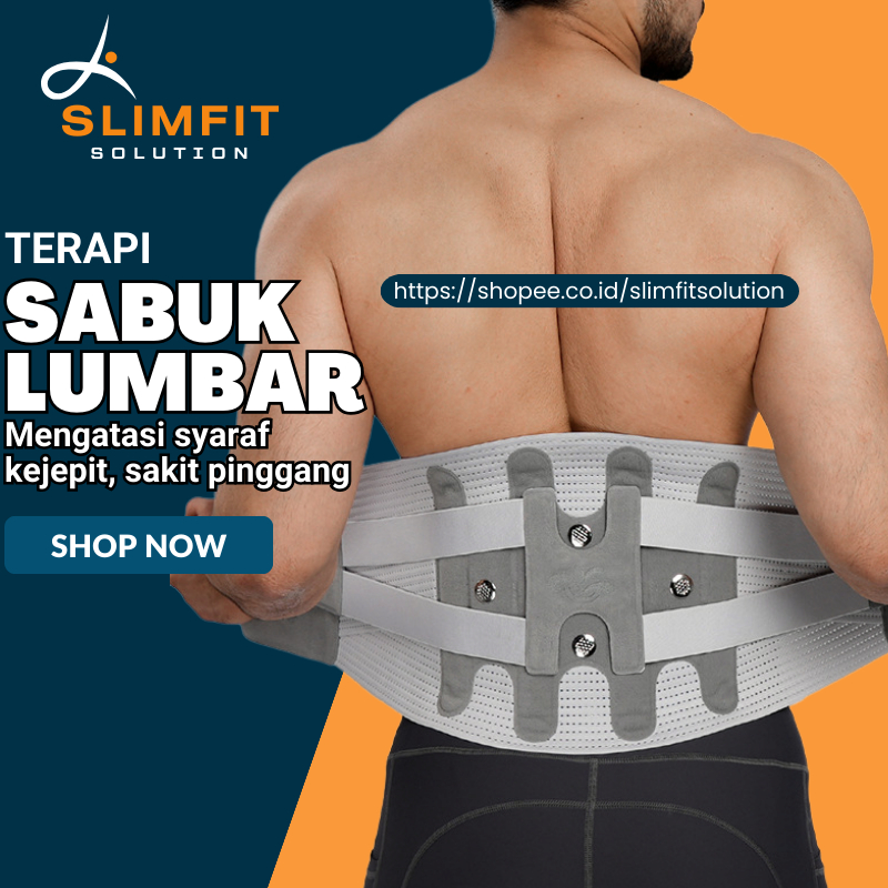 Korset Terapi SABUK SKOLIOSIS Kesehatan Tulang Belakang Pinggang Saraf Kejepit HNP LBP LSO Lumbal Lu