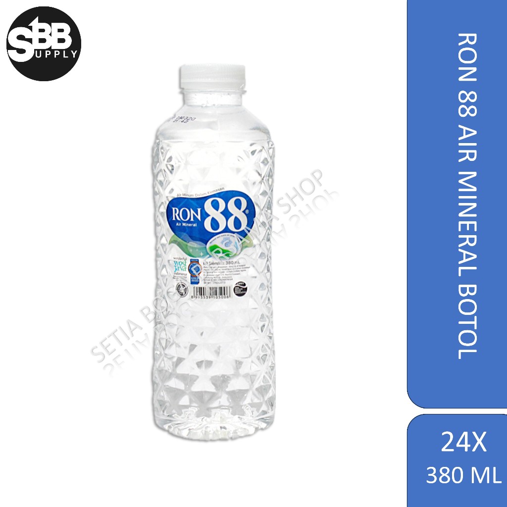 

RON 88 380 ML ISI 24 BOTOL (1 KARTON/1 DUS) AIR MINERAL