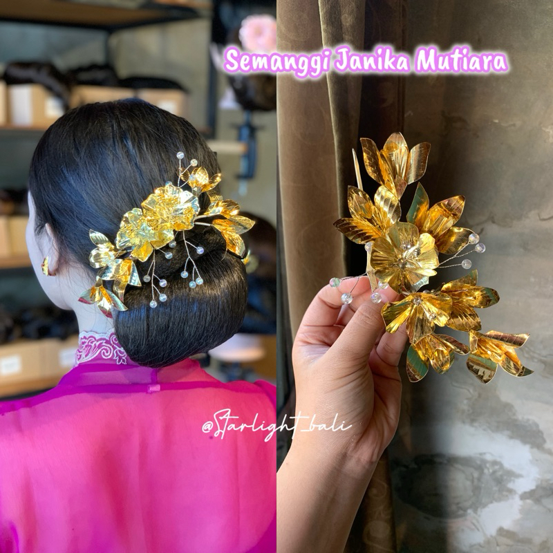 STARLIGHT BALI - Semanggi Janika Premium / Aksesoris Rambut / Semanggi Bali / Aksesoris Bali