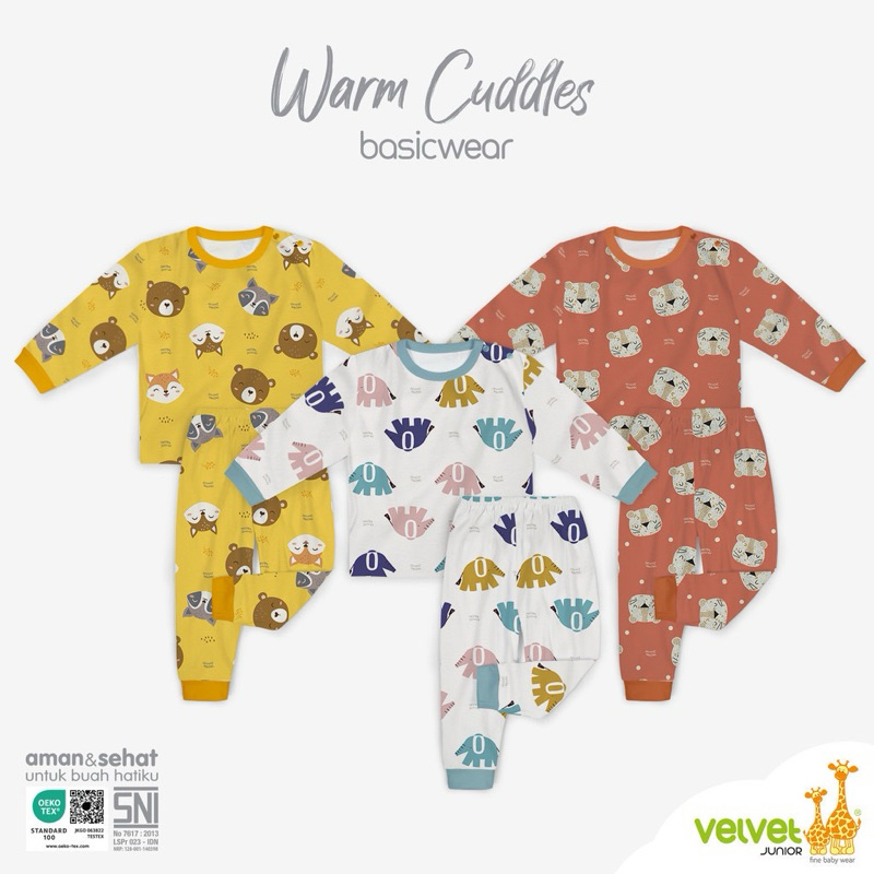 3setel Velvet Junior setelan panjang 3setel