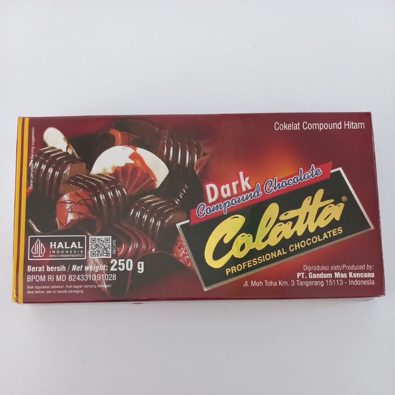 

Colatta Cokelat compound Hitam 250g