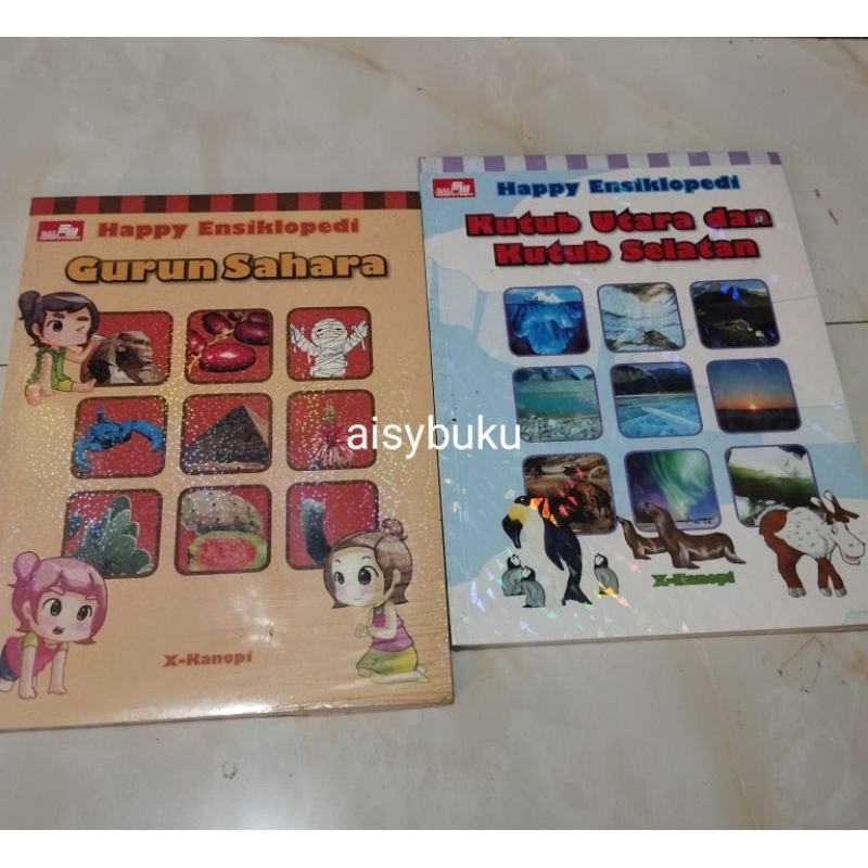 ORI segel Happy ensiklopedi anak kutub utara dan kutub selatan