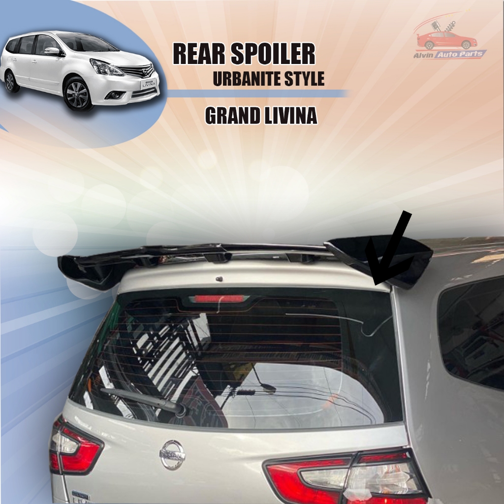 SPOILER GRAND LIVINA / REAR SPOILER GRAND LIVINA / SPOILER BELAKANG GRAND LIVINA
