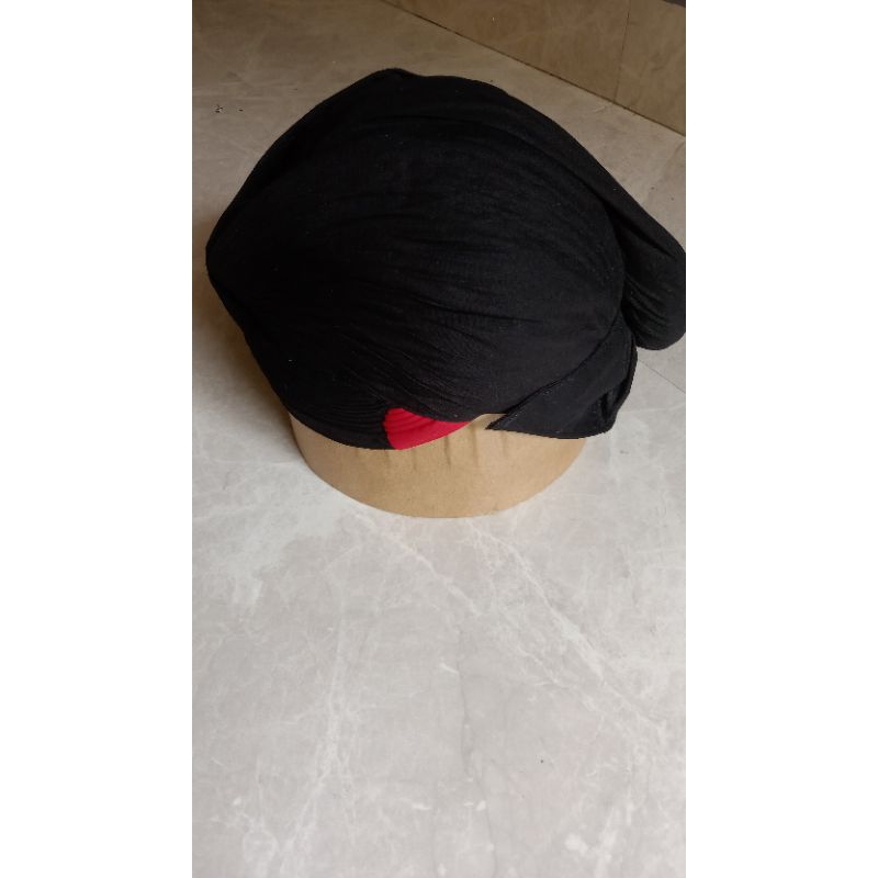 Blangkon hitam polos jogja alusan