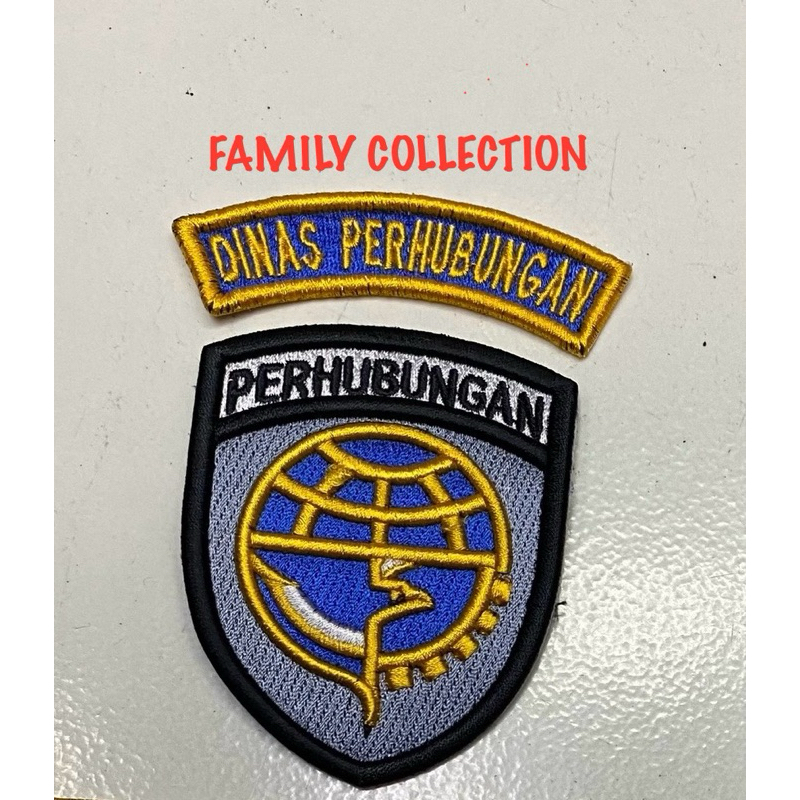 LOGO DISHUB BORDIR TIMBUL