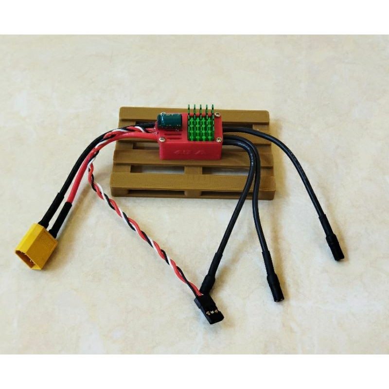 esc brushless blheli s 45a setup crawler ubec 5v waterproof