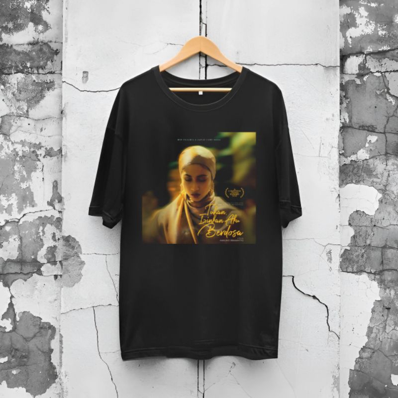 KAOS FILM TUHAN IZINKAN AKU BERDOSA KAOS FILM INDONESIA KAOS MOVIE INDONESIA
