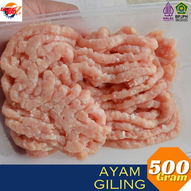 

Daging Ayam Giling / Cincang Frozen 500gr Halal