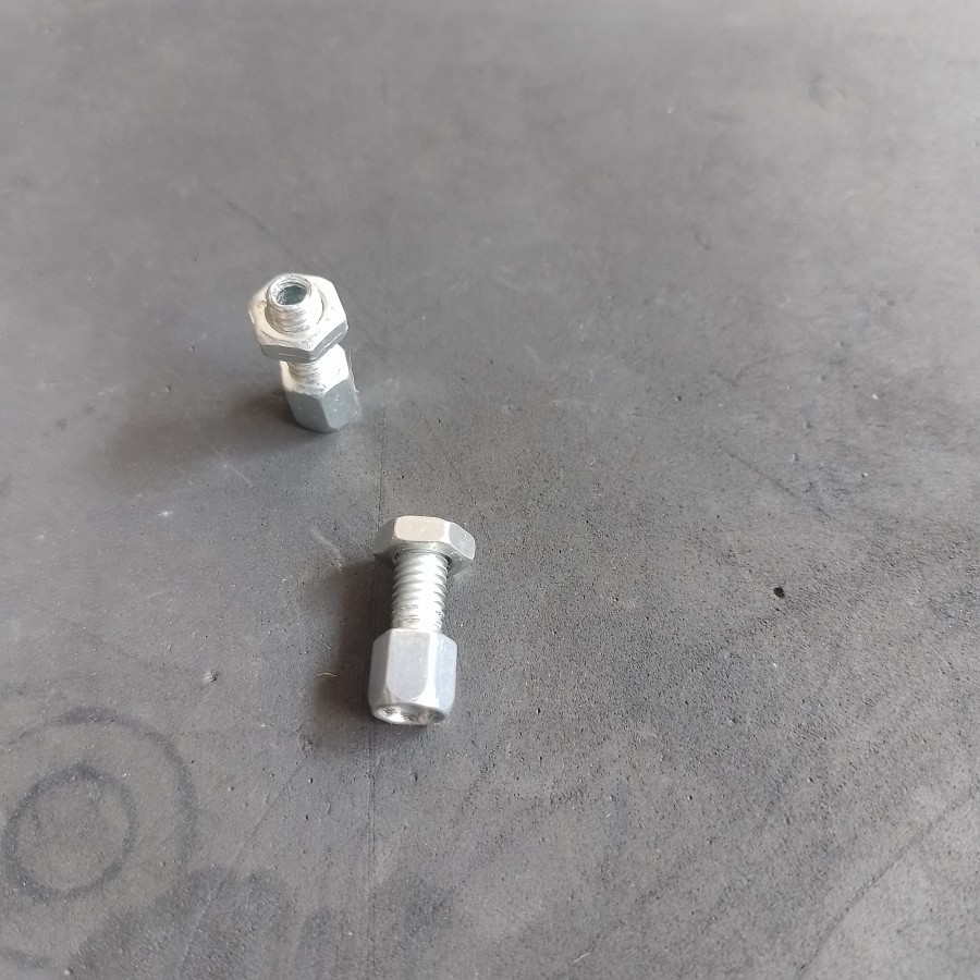 Baut Mur Adjuster Setelan Kabel Rem Sepeda Skuter Anak Otoped Pedal Injak Roda 3
