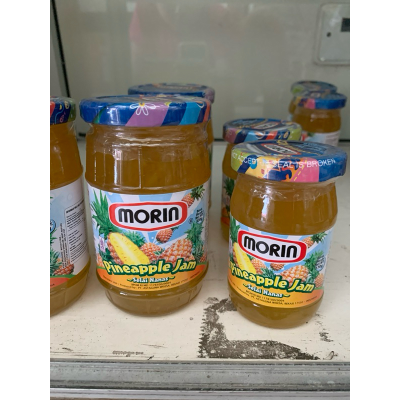 

SELAI NANAS MORIN 170GR PINEAPPLE JAM
