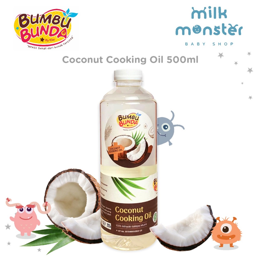

Bumbu Bunda Elia Coconut Cooking Oil 500ml / minyak kelapa