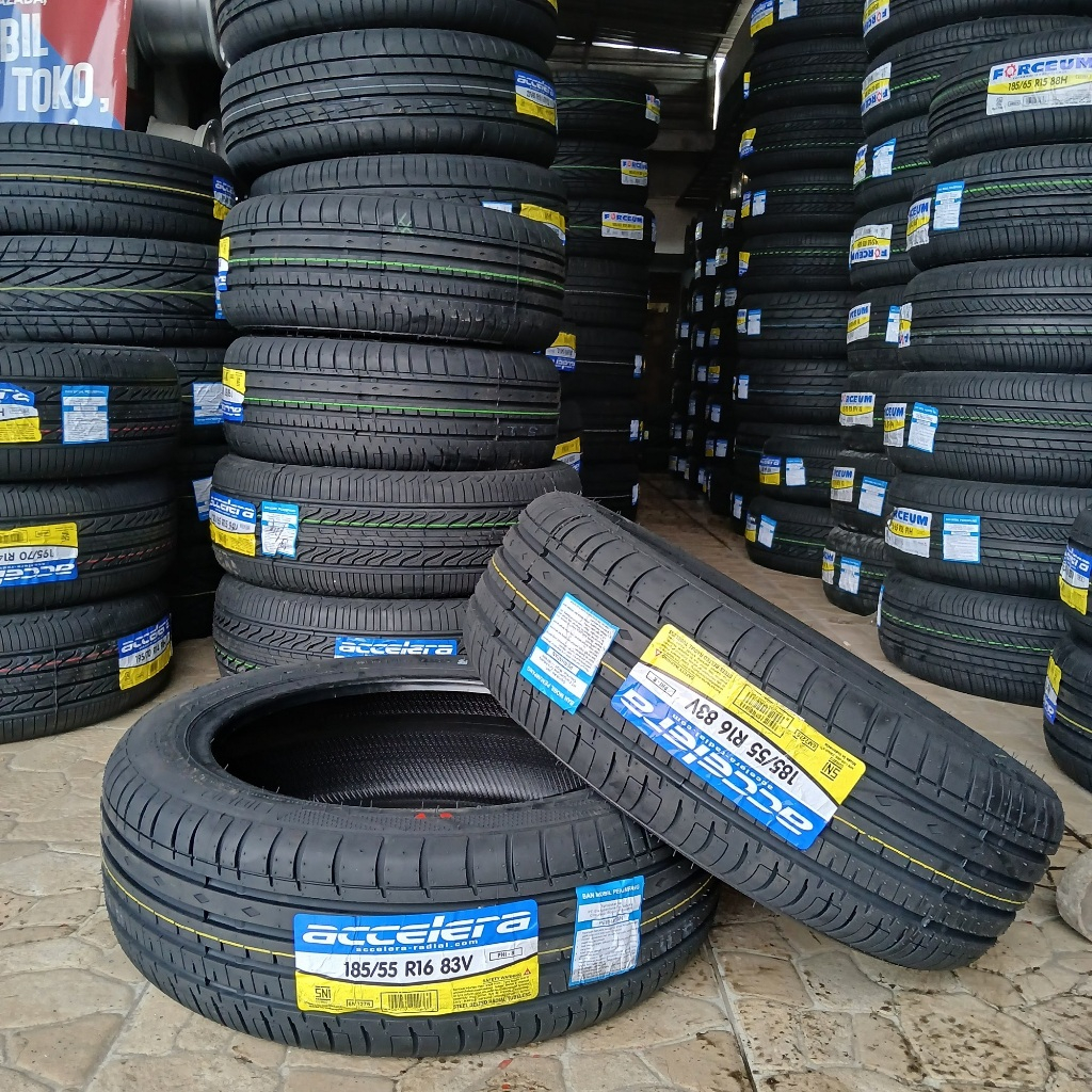 ban mobil jazz ukuran 185 55 R16 accelera phi