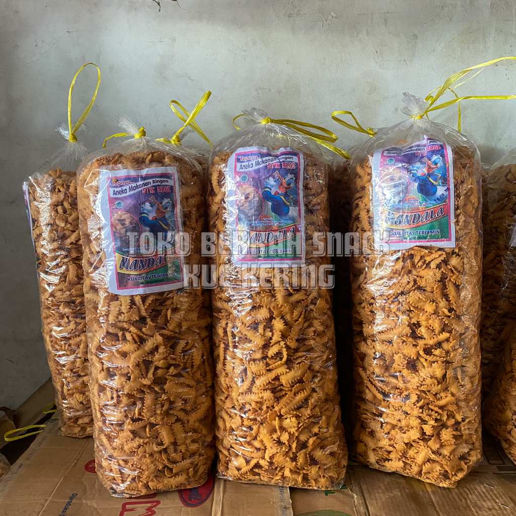 

1 BAL [SNACK/KUE KERING] Stik Rege/Stik Bawang Gurih