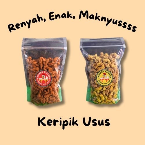 

Keripik Usus Ayam (200 gr)