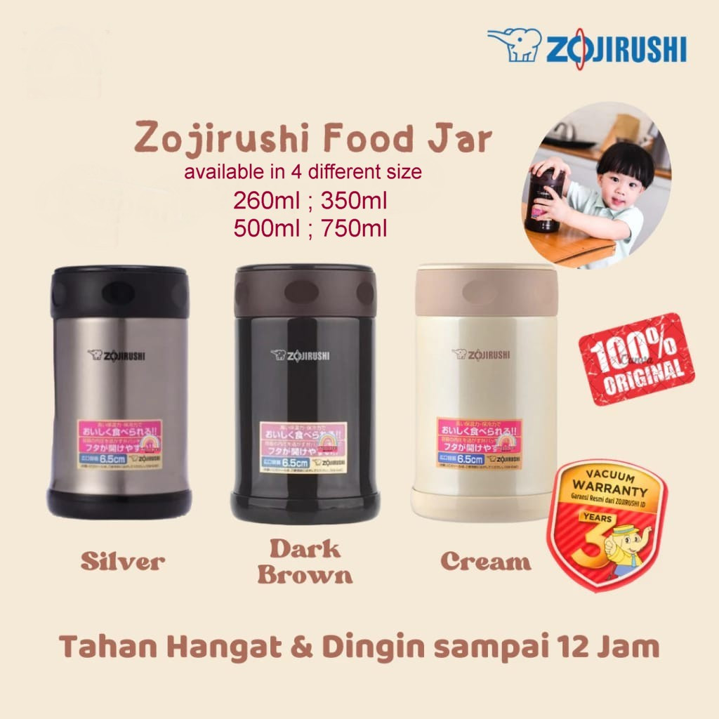 Food Jar - Termos Makanan - Lunch Box - Lunch Jar Zojirushi SW-EK/EAE/FCE