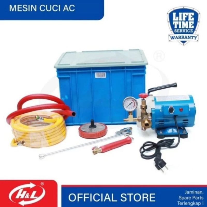 MESIN CUCI AC H&L HLC208 AC waher high pressure jet cleaner AC / pompa cuci AC