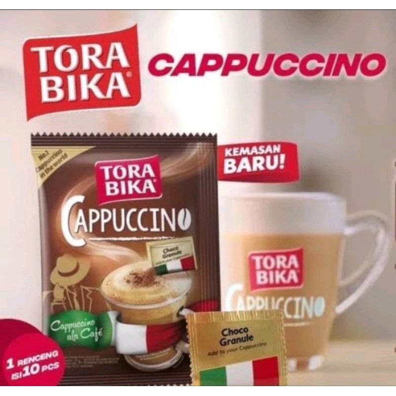 

kopi torabika cappuccino capucino renceng 10 pcs