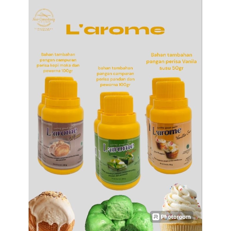

Perisa Larome 50gr-100gr