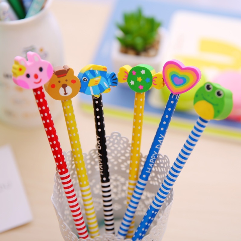 

AG Pensil Penghapus / Pensil Karakter + Penghapus Pensil Lucu / Pensil Penghapus Karakter S5691